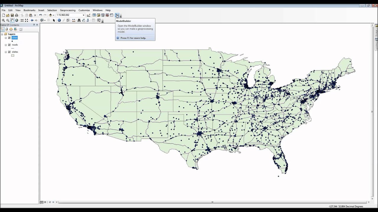 make map video zooming YouTube Map ArcMap Zooming Basics    and Menu