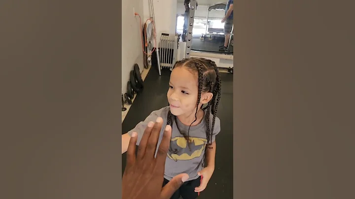 5 Year Old's First Time Doing Chin-Ups! #shorts