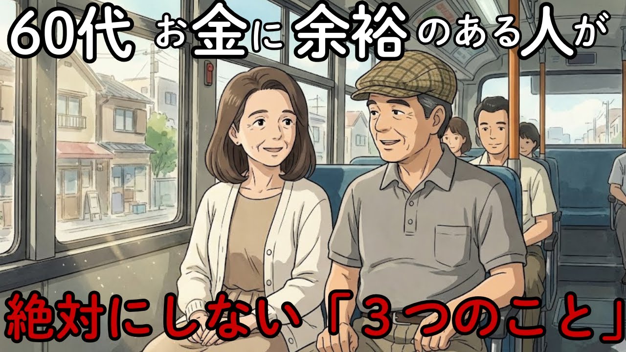 【隠れ貧困】夫に通帳を見せて泣いた日。お金に愛される人が「絶対にしない」3つのこと｜60代 ｜節約｜老後不安｜年金｜スカッと