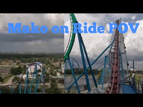 Mako on Ride POV | SeaWorld Orlando - YouTube