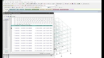 STAAD Pro Warning: "Property for Member Duplicated. Last Value Used" – Issue Fixed