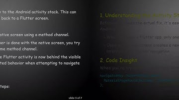 Open Flutter Screen from Native Method Call: A Comprehensive Guide