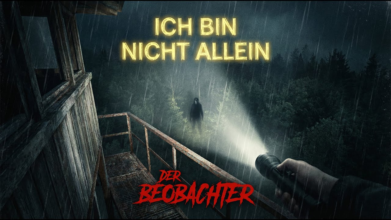 Ich bin allein im Feuerwachturm. JEMAND KOMMT DIE TREPPE HOCH.