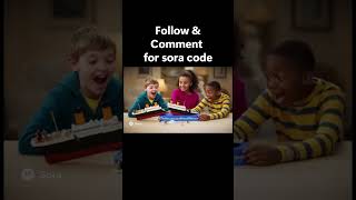 Titanic ship 90s ad, Sora invite code #fypシ  #sora #ai #funny  #soraai