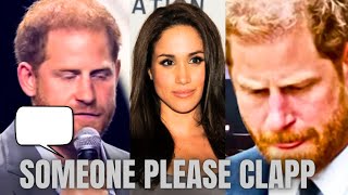 HUGE Embarrassment: No one Clapped for Meghan when Harry mentioned her name during Invictus Speech