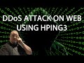 Lets DDoS Attack Using HPING3 #shorts