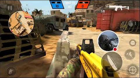 How to get outside the map outpost on practice mode on the game bullet force