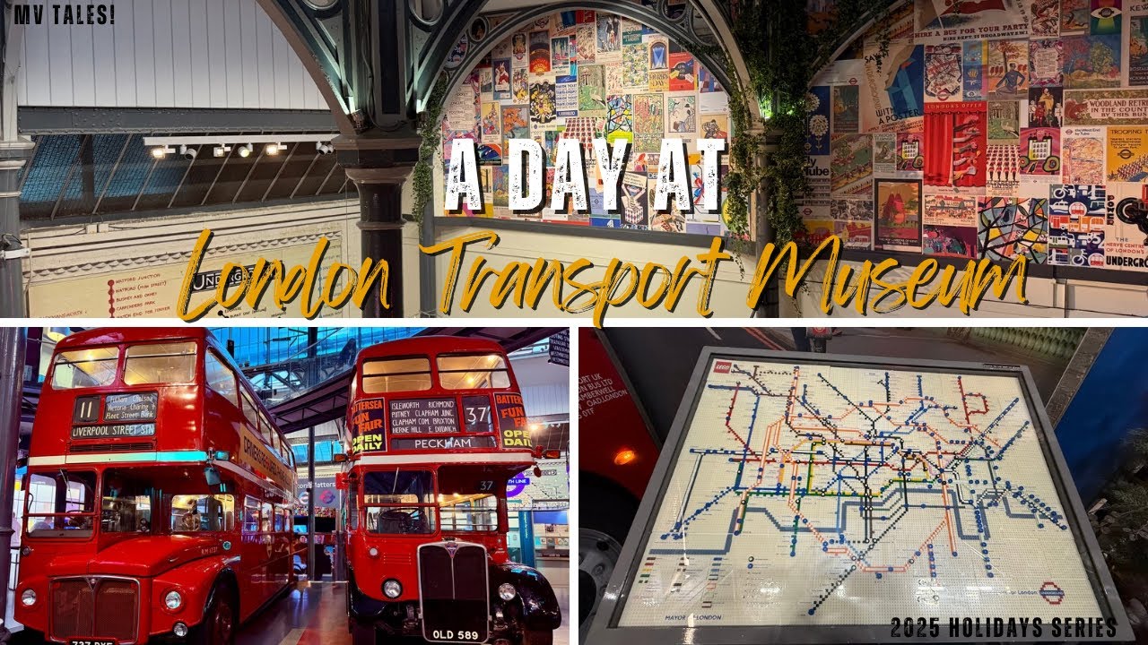 Christmas break’25! A day at London Transport Museum!