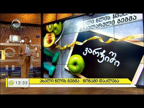 ახალი წლის ყველაზე პოპულარული გეგმა -  საინტერესო სტატისტიკა