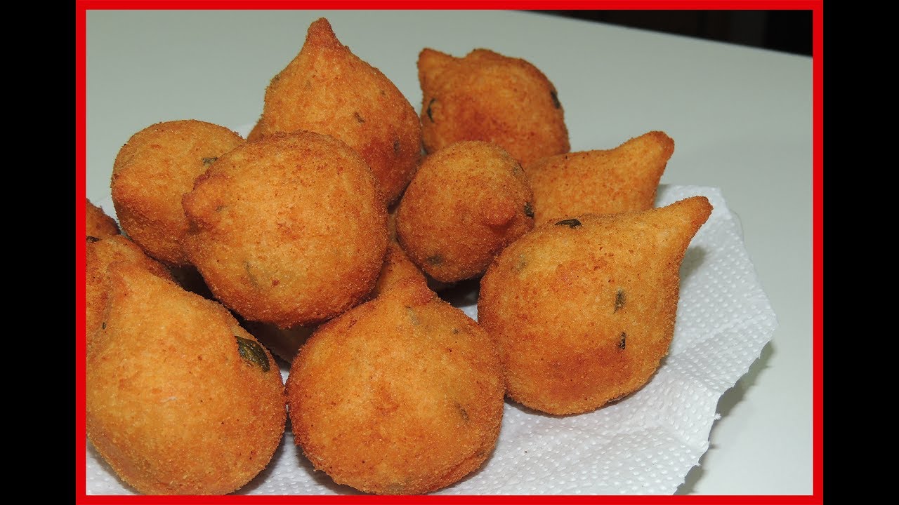 COXINHA E MASSA BASICA PARA QUALQUER SALGADO FRITO