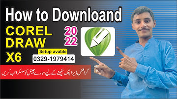 How to download corel draw x6 version for free and install this PC/Computer