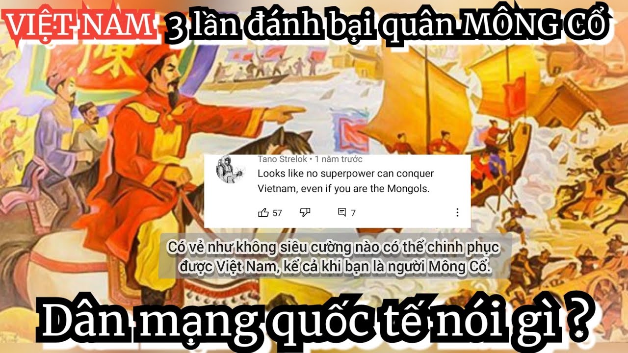 adsent  New  Dân mạng quốc tế nói gì khi Việt Nam 3 lần đánh bại Quân Nguyên Mông || #HoàngCMTV