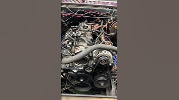 LS swap c10 in and running. Flashed computer diy standalone harness stock 5.3 th400 #c10 #lsswap