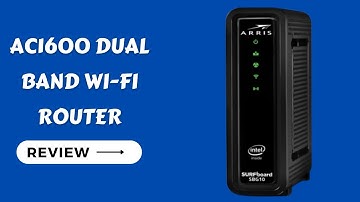 High-Speed Networking: ARRIS Surfboard SBG10-RB Cable Modem & AC1600 Router Review