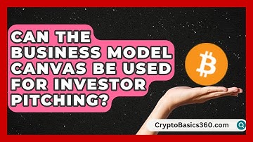 Can the Business Model Canvas Be Used for Investor Pitching? | The Startup Growth Hub News