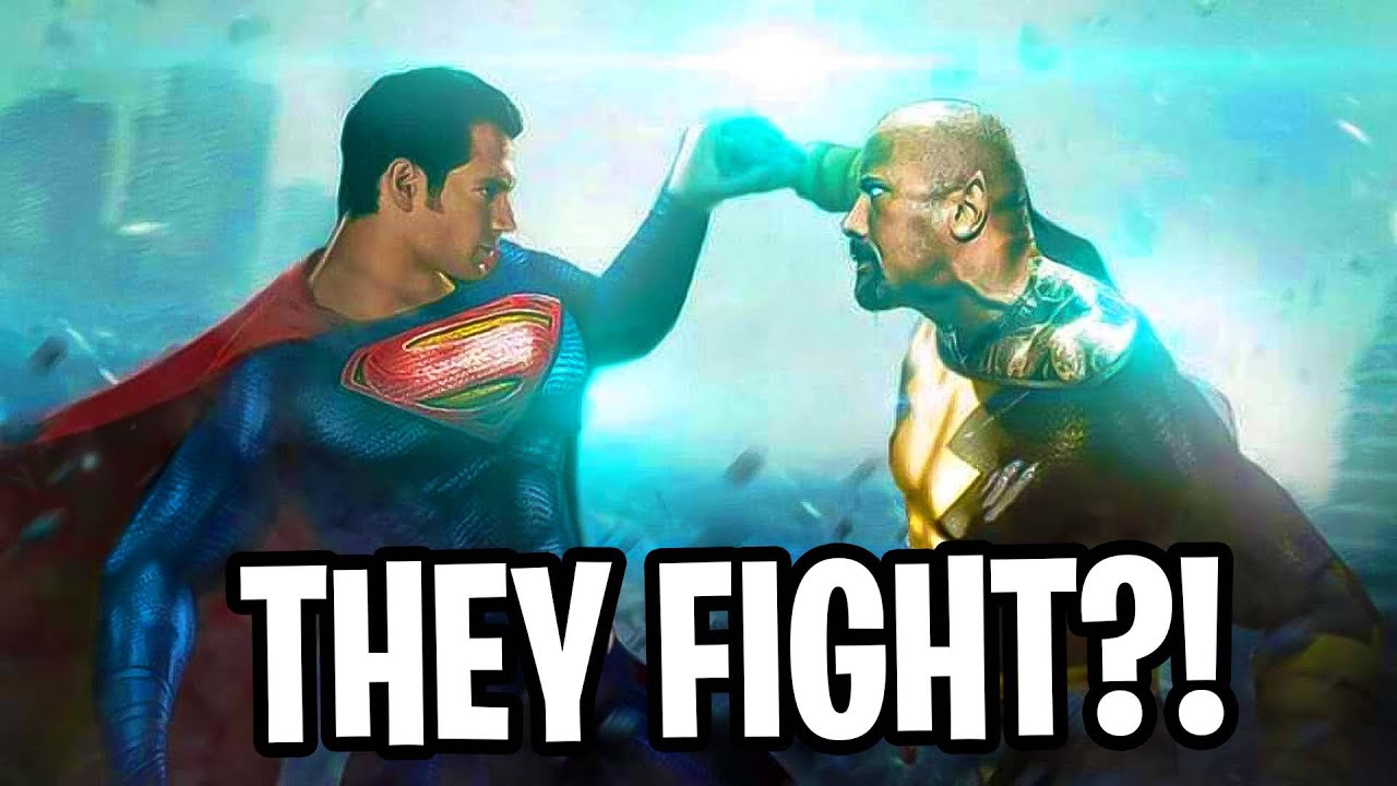 Henry Cavil’s Superman is BACK in Leaked Black Adam Post Credt Scene