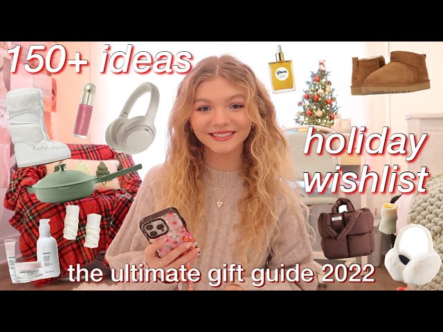 The Ultimate Gift Guide: 150+ Christmas Wishlist Ideas 2022!! *Pinterest &  Tiktok Inspired* - Youtube