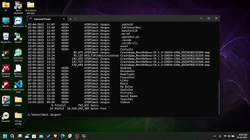 4.16 Show Files or Folders using DIR Command with Owner Details