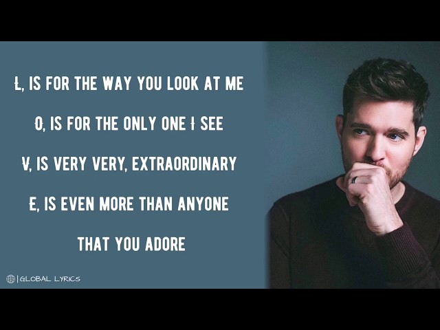 L is for the way you look at me (Lyrics) -  TikTok class=