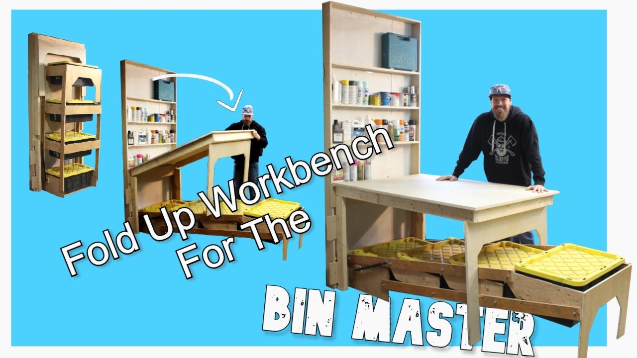 How to Build a Workbench - Easy DIY Garage Workbench Organization Ideas ...