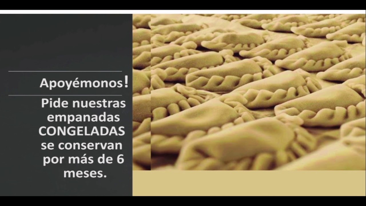 La Pebeta 8 Empanadas Congeladas - YouTube