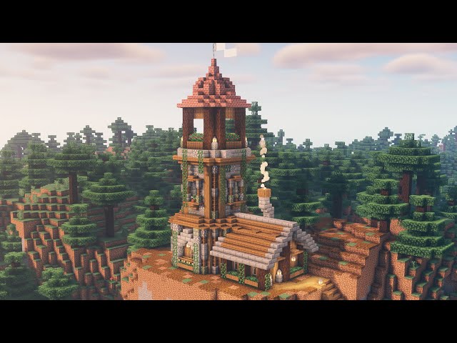 Construi uma casa Medieval de 2 andares no Minecraft #minecraft #minec