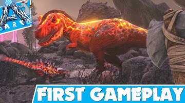 ARK GENESIS FIRST GAMEPLAY! All BIOMES! No Map! In Game Shop! Missions And Giant Turtles!