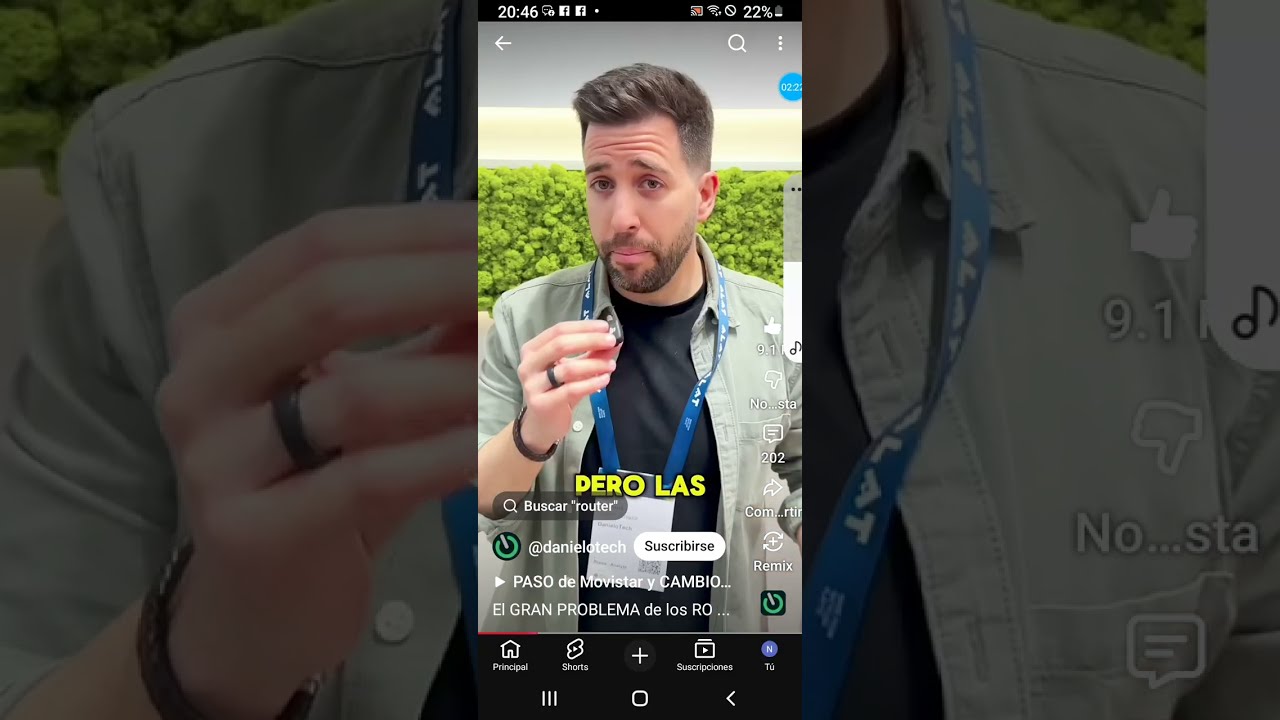 No uses el router o modem de operador!!!!!!