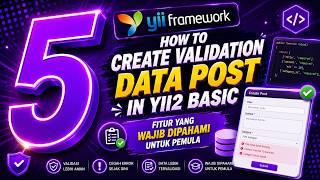 How to Create Validation Data Form in Yii2 Framework. Fitur yang Wajib di pahami untuk Pemula! How to Create Validation Data Form in Yii2 Framework. Fitur yang Wajib di pahami untuk Pemula!