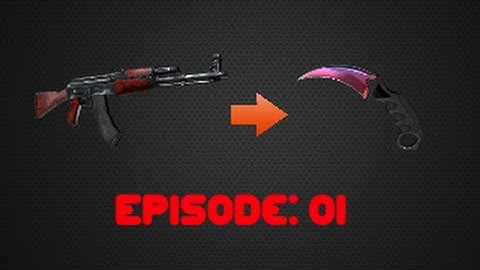 CSGO +rep Trading from Nothing to Knife? :: Episode 1 - $5 Profit!