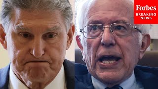 JUST IN: White House Weighs In On Manchin-Sanders Feud
