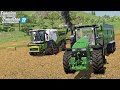 BARLEY HARVEST WITH CLAAS LEXION 8900 & JOHN DEERE R8 FS22 HAUT BEYLERON