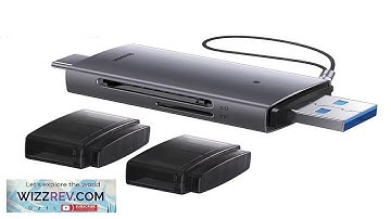 Baseus BS-OH069 2-in-1 Card Reader USB-C&USB3.0 to SD/TF Card Reader 104MB/s 2TB Review