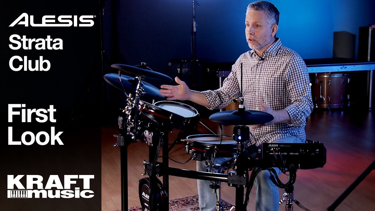 Alesis Strata Club Electronic Drum Kit - First Look