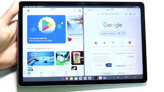 How To Split Screen Multitask On Samsung Galaxy Tab S10 Fe