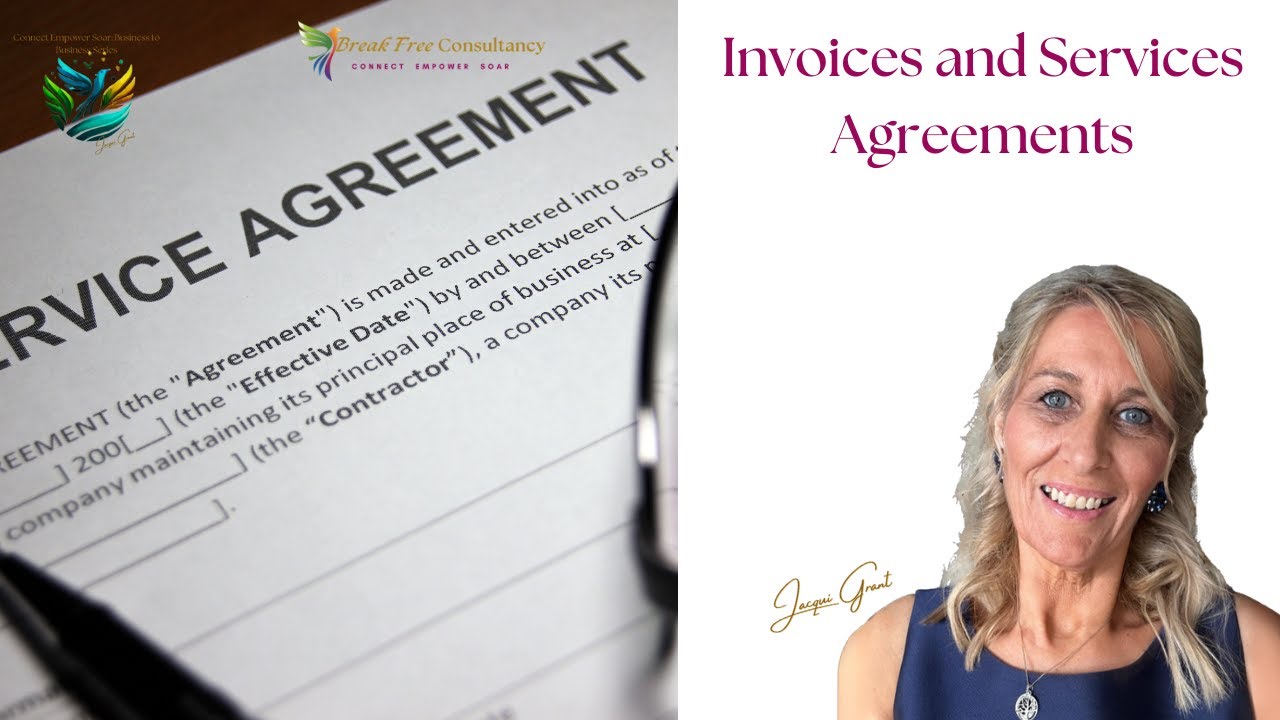 Invoices and Service Agreement for business' in disability sector - YouTube