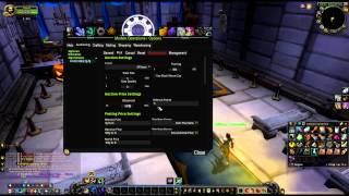TSM tutorials: Vendor items group/operation setup