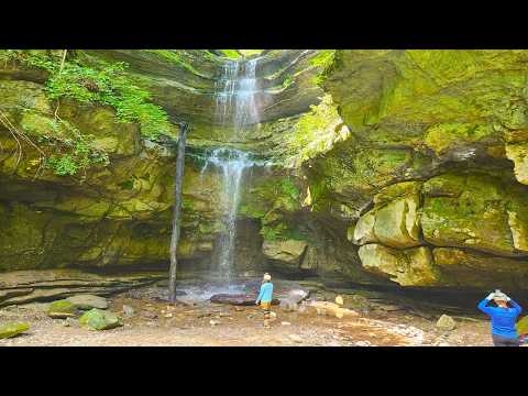 DO NOT Go Into The Cave Beneath This Waterfall