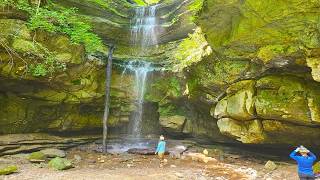DO NOT Go Into The Cave Beneath This Waterfall
