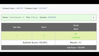 Dual Distance June Long Challenge CodeChef Solution|| Dual Distance Explanation Extra Test case