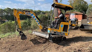 NOTRE REPORTAGE SUR LA MINIPELLE ÉLECTRIQUE JCB 19CIE