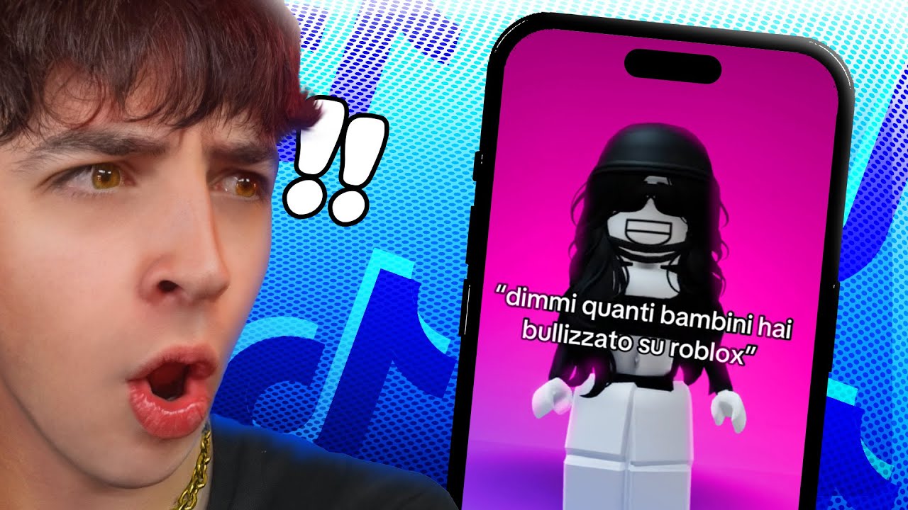 REAGISCO AI TIKTOK CRINGE DI ROBLOX BROOKHAVEN!!