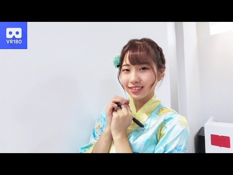 【VR180 VuzeXR】 橋本明日香(Asuka Hashimoto) Photo Session　2019-09-20 『HMV札幌』 POPPING☆SMILE！