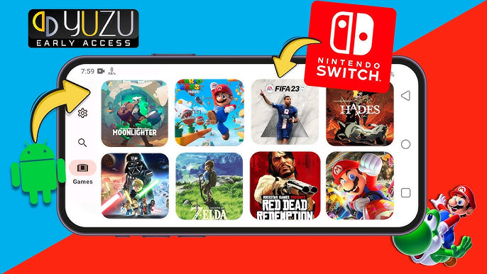 Novo emulador de Nintendo Switch para celular - Yuzu #yuzuandroid #pok