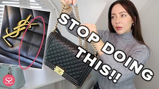 STOP DOING THIS TO YOUR DESIGNER ITEMS!