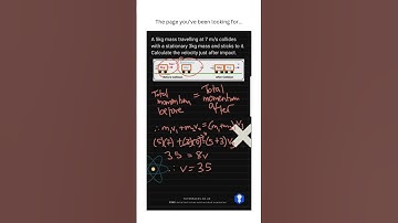 Momentum | Free A Level Physics Revision Notes and Worked Examples | Tutor Packs #alevelphysics