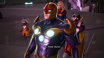 Marvel vs. Capcom: Infinite - Knowmoon: Strider Hiryu & Gamora Kill Grandmaster Meio Cutscene PS4