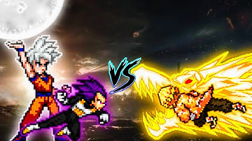 OMG | Goku DBS V3.5 OP (all form) & Vegeta OP (all form) VS Zenitsu Chaos OP in Jump Force Mugen