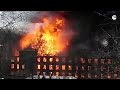 Огонь и черный дым: в Петербурге загорелась фабрика "Невская мануфактура"