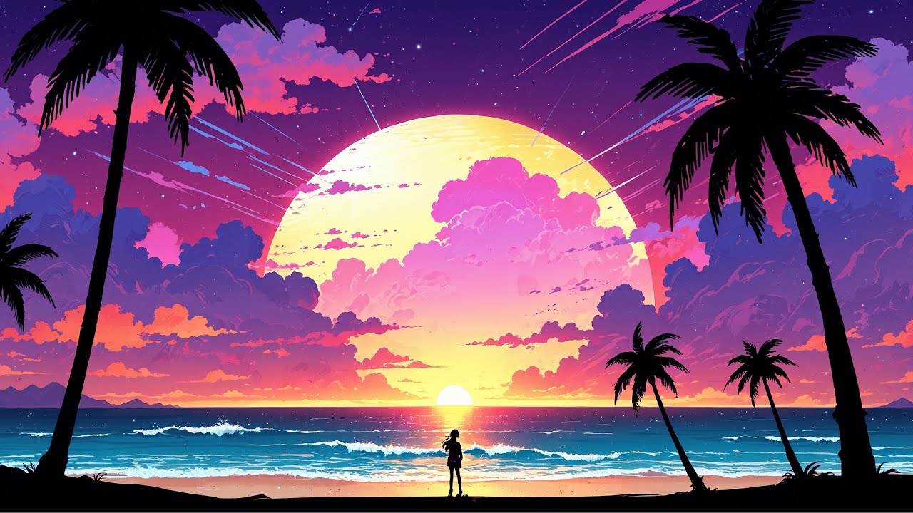 𝟭𝟵𝟴𝟮 - Retrowave Beach Vibes – Synthwave, Dreamwave, Vaporwave & Chillsynth for Dream & Chill